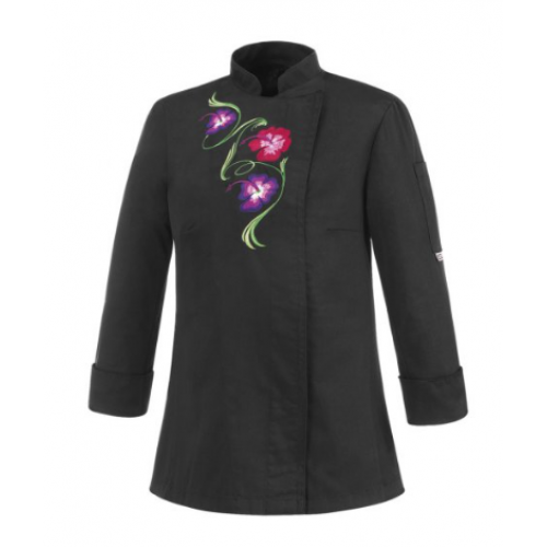 Chef jacket Flowers