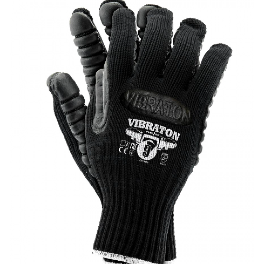 Anti-vibration protective glove